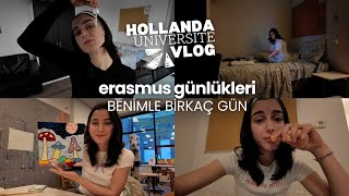 Benimle Hollandada Birkaç Gün Erasmus Günlükleri Üniversite Vlog