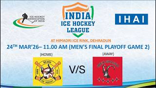 SKARA VS IBEX SPAWO ( MEN'S FINAL PLAYOFF GAME ) || HIMADRI ICE RINK DEHRADUN || screenshot 4