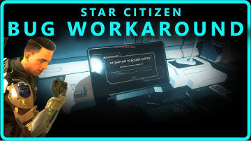 Crime Stat?  Star Citizen Bug Workaround #31