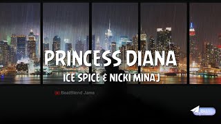 Ice Spice & Nicki Minaj - Princess Diana (Lyric Video) | BeatBlend Jams