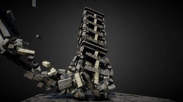 Bullet Physics Animation 9 Reconstruction - Perspective 1