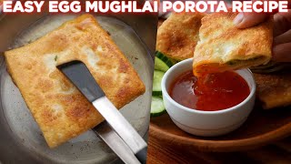 Easy Egg Mughlai Porota Recipe