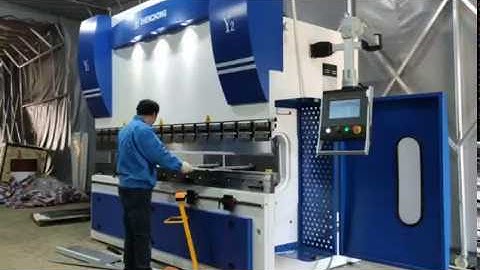 160Ton CNC Press Brake Bending Machine Video