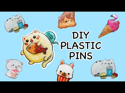 Làm Huy Hiệu Thủ Công /DIY Plastic Pins | Foci
