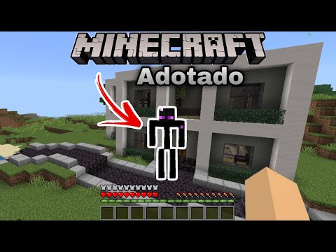 *ADOTEI UM BEBÊ ENDERMAN NO MINECRAFT* me estressei?
