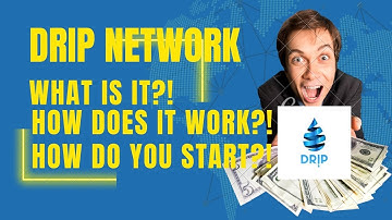 DRIP Network Tutorial - What Is It?! How Does It Work?! How Do You Start?! + Useful Links
