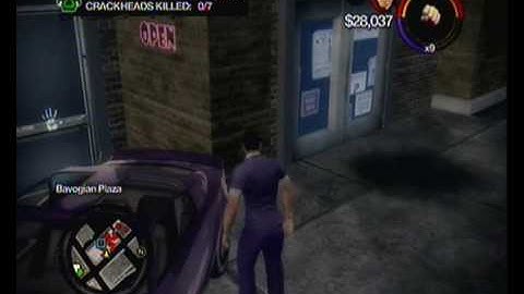 Saints Row 2 Glitch Walking Through A Car