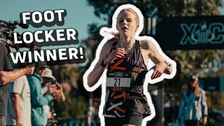 Elizabeth Leachman Reacts To Winning 2023 Foot Locker Cross Country Nationals