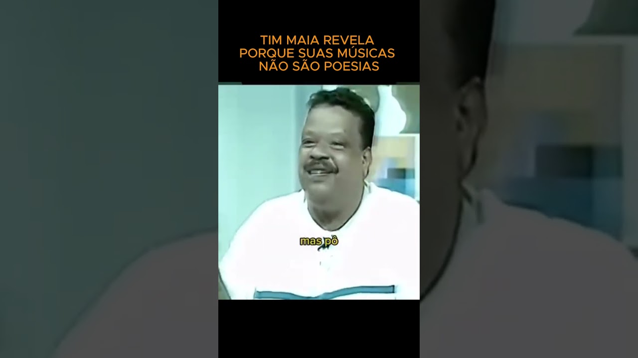 Tim Maia revela porque não fazia poesia em suas músicas