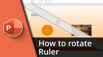 How to rotate Ruler in Powerpoint ✅ Tutorial