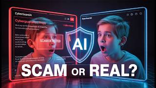 CyberGuardAI 🔥 | AI Tool That Detects Scams & Deepfakes in Seconds (Student Project 2026)