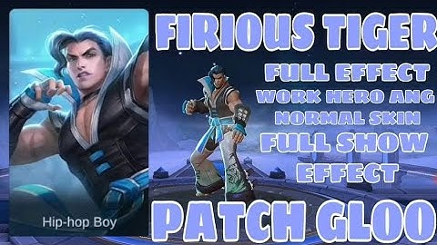 | NEW UPDATE | CHOU SPICIAL SKIN | FURIOUS TIGER | LATEST PATCH GLOO | RC GAMING YT |
