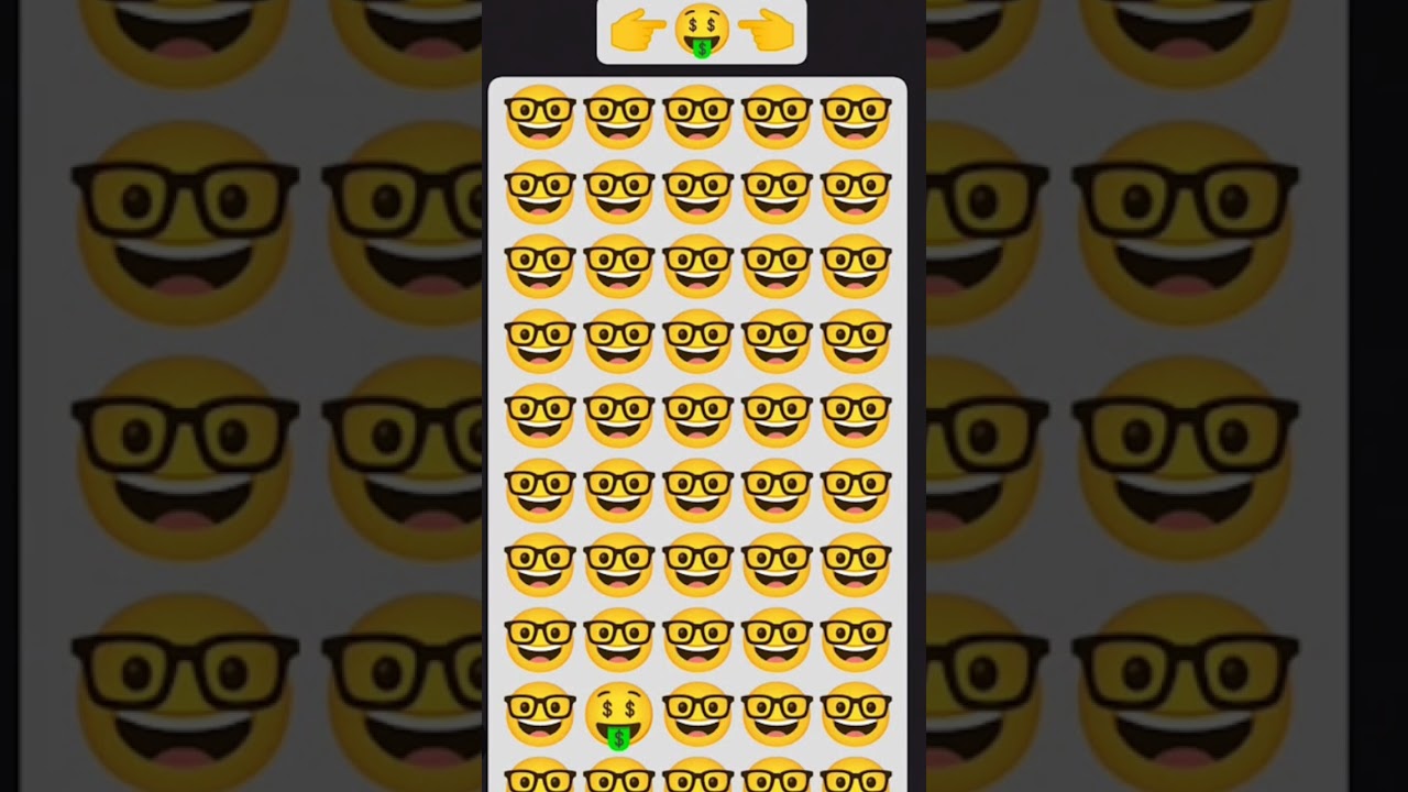 find the emoji challenge