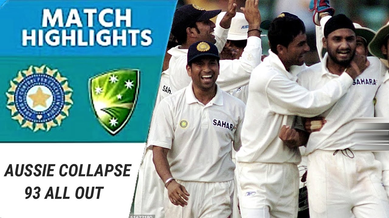 ⁣Australia Collapse! 93 All Out | India’s Stunning 13-Run Win vs Australia |