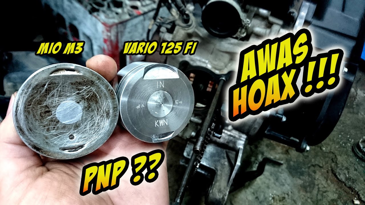 Salah Kaprah Pasang Piston Vario di Mio M3 / Fino