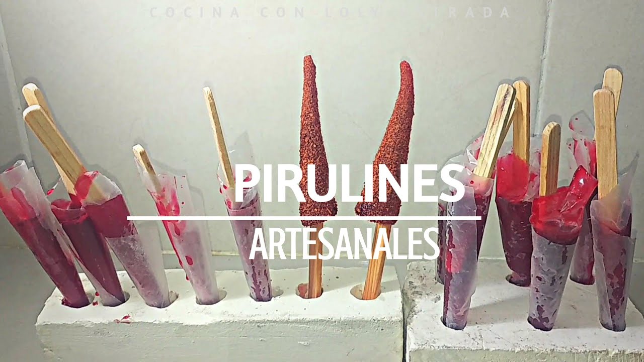 RICOS PIRULINES O CHUPETES