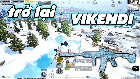 PUBG Mobile - Cầm Lại M4 Băng Huyền Thoại Solo Squad Map Vikendi Từng Bị Lãng Quên