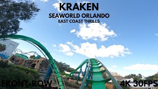 [Kraken POV] 5K 60FPS FrontRow [SeaWorld Orlando]