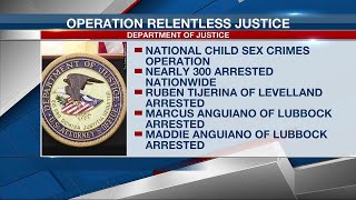 3 in West Texas charged in child sex crimes operation