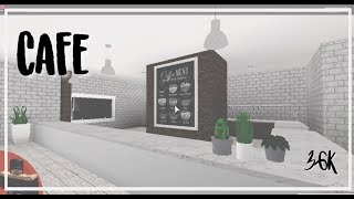 Roblox Bloxburg Cafe Coffee Shop Youtube - how to build a cafe in roblox bloxburg