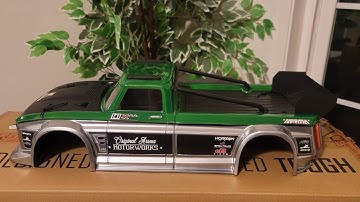 Arrma Infraction Custom Body Painted for My Friend Hollywood RC