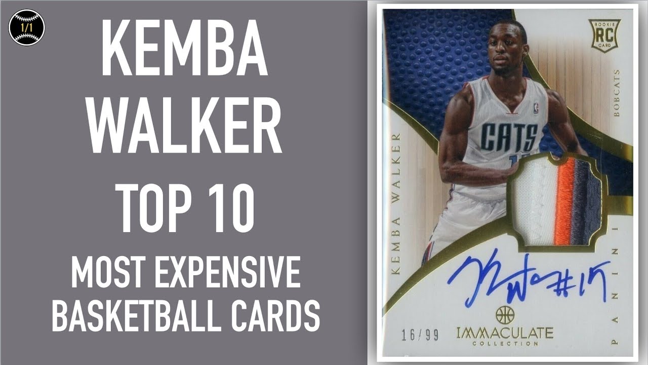 Kemba Walker: Top 10 Most Expensive Basketball Cards Sold on Ebay