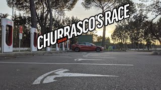 Churrasco's Race 2020: Tesla Model 3 versus Peugeot 508 Hybrid PHEV [#POWERART] S06E51