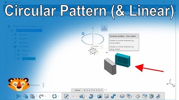 3DEXPERIENCE Context Toolbar: Circular Patterns