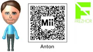 Mii Maker - Anton Zaslavski (ZEDD) Mii Free giveaway QR Code Nintendo 3DS/WiiU/N3DS/Miitomo