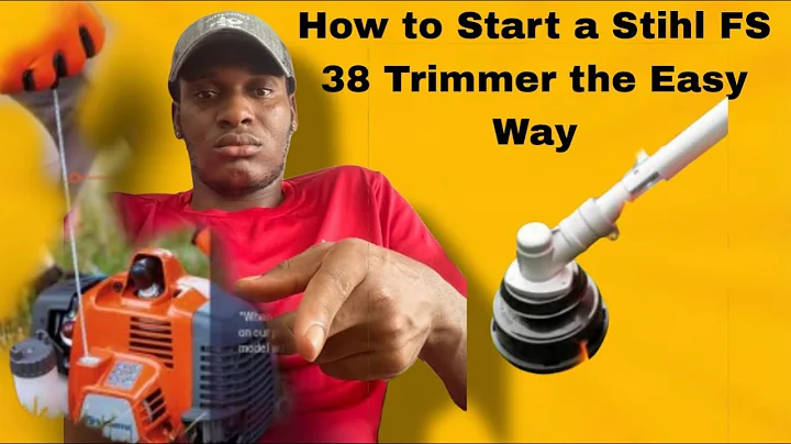 How to Start a Stihl FS 38 Trimmer the Easy way