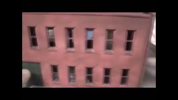 DIY How to Build Scale Model Railroad HO Layout Building - DPM Front Street Part 5