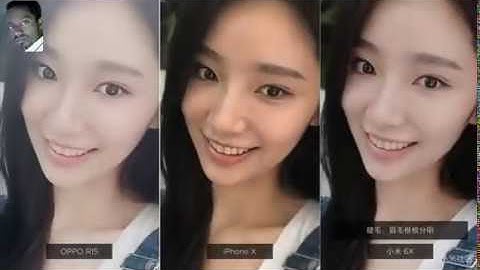 Xiaomi 6X VS Apple iPhone X VS oppo R15 //  cemera compare