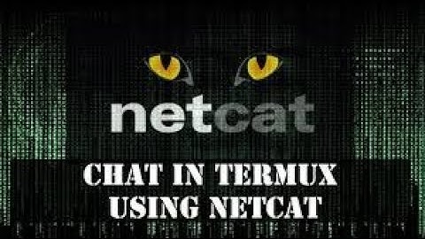 Chat in Termux/Linux terminal using Netcat | Tutorial