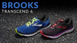 brooks running shoes transcend 6