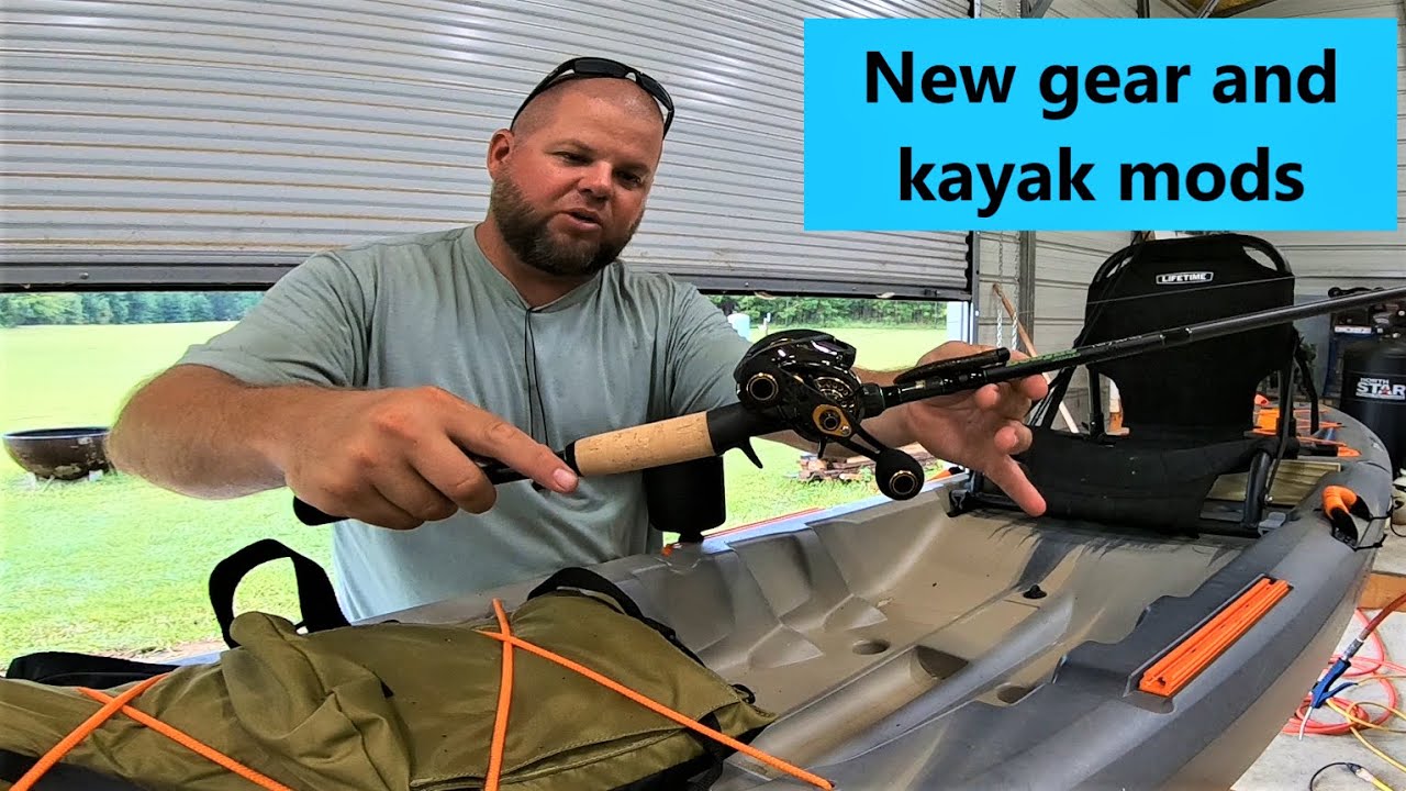 Kayak mods and channel announcement! Lifetime Teton Angler Kayak 