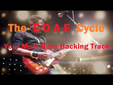 E D A E That Chord Progression You MUST Know Guitar Backing Track