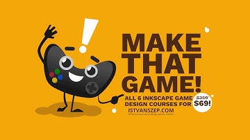 Inkscape Video Game art course Bundle!