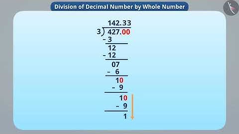Division of decimal numbers | Part 1/3 | English | Class 7
