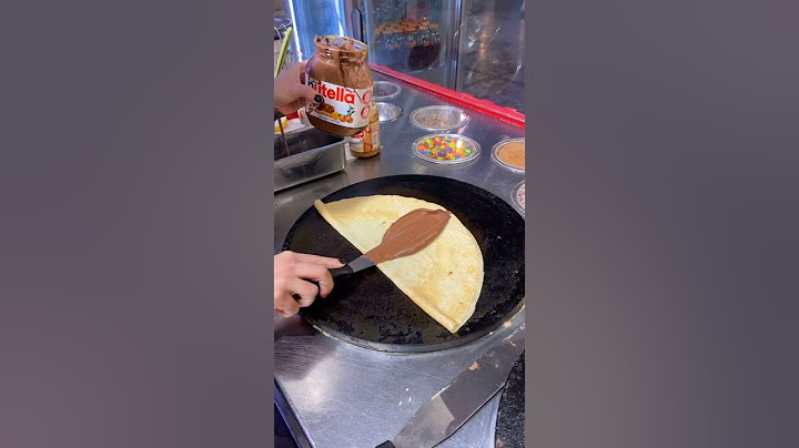 كريب نوتيلا لذيذ🤤