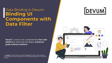 Data Binding in Devum #3 | Binding UI Components with Data Filter from Forms and Datasets