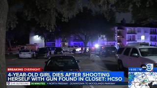 4-year-old finds moms gun in closet, fatally shoots herself: HCSO