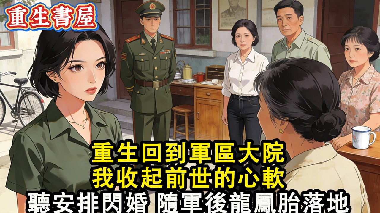 【重生爽文】重生回到軍區大院 我收起前世的心軟 果斷聽從安排閃婚做了軍嫂 隨軍後龍鳳胎落地#小說 #重生 #爽文#動漫#故事