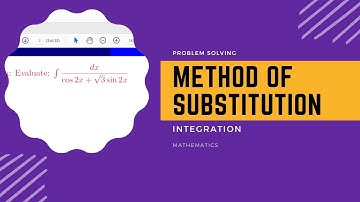 Method of Substitution. Problem # 19. Section IV. Class XII Dr S N Dey EX 6(A) Mathematics WBCHSE