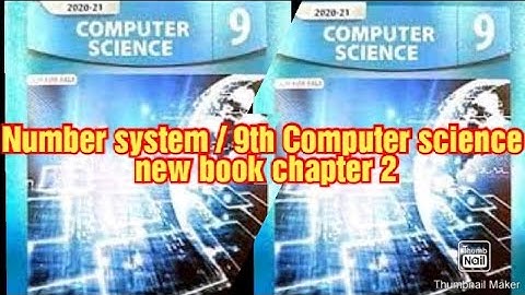 hexadecimal to decimal conversion| Computer 9 class chapter 2 | 9th computer new book hex to decimal