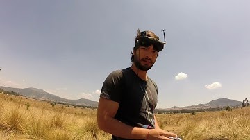 Drone flying some trees. Betaflight F3 controller stock PID