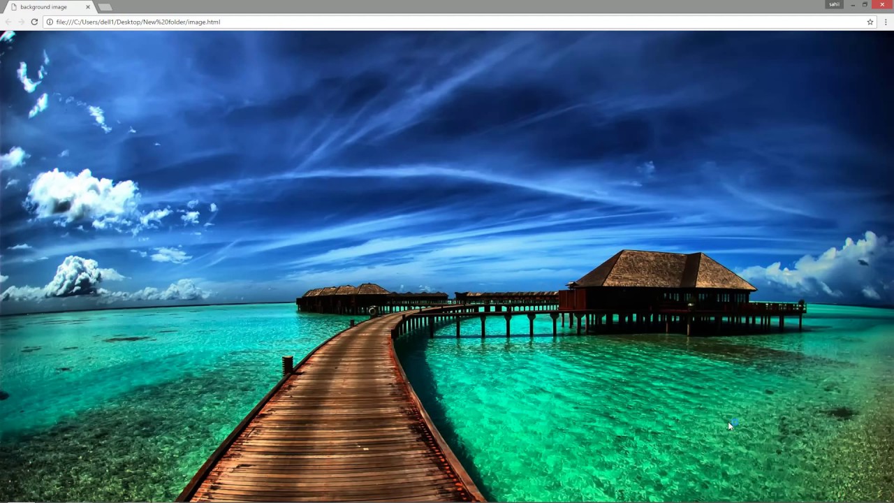 How to put background image in HTML and CSS. | Ninja ...