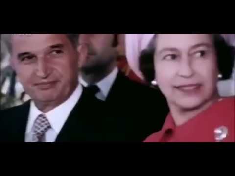 Nicolae Ceausescu meets Queen Elizabeth II (1978)
