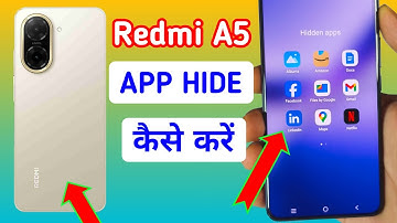 Redmi a5 app hide kaise kare,hide apps in Redmi a5,Redmi a5 me app ko hide kare