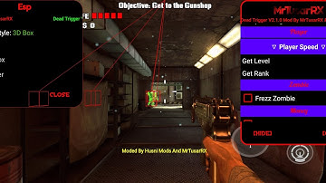 Dead Trigger Mod Menu New Version Mega Mod Menu || Dead Trigger Mod Menu 2.1.0 Mod By Husni Mods & M