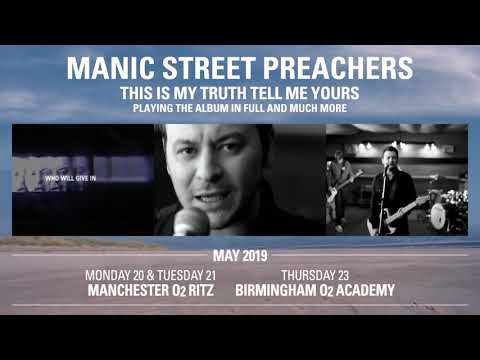 Manic Street Preachers Tour Promo